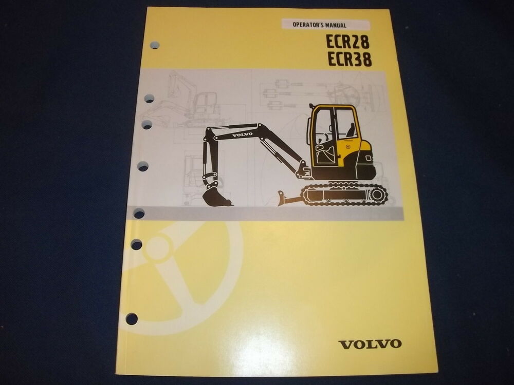 Volvo Ecr38 Service Manual